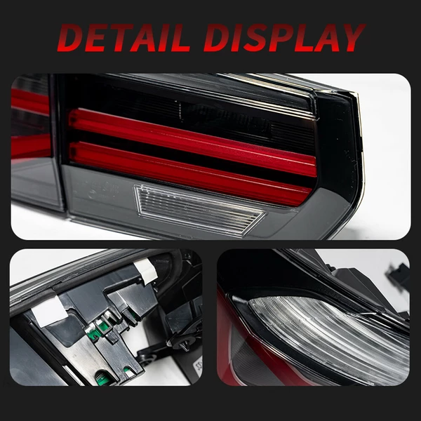 Pair LED GTS Tail Lights for BMW 3 Series F31 M3 2013-2018 Sequential Rear Lamps
